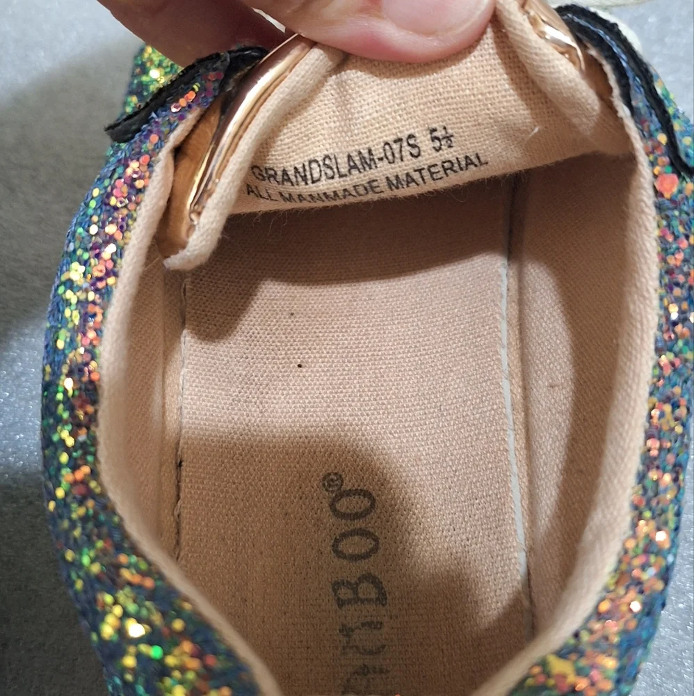 Womans Glitter Sneakers - Picture 5 of 5